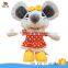 custom plush couple mouse toy EN71 standard stuffed mice toy