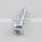 Blue white zinc Hex socket botton head cap screw ISO7380