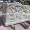 Funeral coffin, cremation urn phonix green marble stone hand carved sculpture from Vietnam