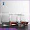Modern fashion hand made clear crystal whiskey glass