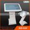 Viewing Angle Adjustable Landscape Touch Screen Information Interactive Kiosk