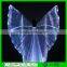 Professional shinning dance luminous belly dance costume wings