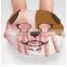 Mendior Animal Dog printing facial mask Pigmentation Q10 Correctors funny face mask OEM/ODM