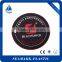 2016 custom heat resistant water proof custom hotel silicone coasters