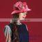 Chinese OEM Womens Velvet Hat With Shiny Rhinestone