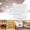 2016 18W recessed square led panel lighting led display panel price