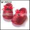 Gold Silver Soft Sole Bow Strap Baby Glitter Shoes