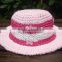 Low price customized raffia straw hat for kids