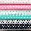 Pure Cotton Polka Dots Print Dress Fabric For Girls / Women