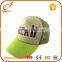 Promotional Logo Mesh Caps Trucker Foam Green Fashion Trucker Hat