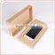 simple brown kraft paper box packaging for mobile phone with lids