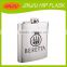 Fashion Stainless Steel Hip Flask Silk Screen Painting Hip Flask Simple And Decent