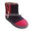 2015 HOT!!!!metal zip beautiful new arrive girls snow Boots