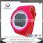 big face silicone watch digital bracelet wrist watch