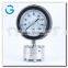 High quality 4 inch polypropylene case process pressure gauge with diaphragm seal