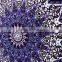 Psychedelic Star Mandala Tapestry Wall Hanging Bed sheet Twin Bedspread Indian Manufacturing Wholesale Tapestry Supplier