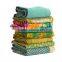 Kantha Quilt Wholesale Gudari Ralli Handmade Kantha Quilt Throw Reversible Quilt Recycled Sari Quilt Patchwork quilt Blanket