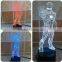 3D Optical Night Light Iron Man 7 RGB Light Colors 10 LEDs AA Battery or DC 5V Mixed Lot