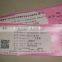 pvc event swing thermal paper tickets printed