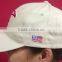 khaki embroidery baseball cap with patch embroidery