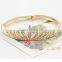new product silver jewelry crystal rhinestone princess crown charm bracelet gold crown bangles