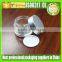 200 gram clear glass cream jar for face