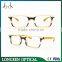 G1998 C565 transparent acetate custom bamboo glasses