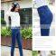 Cotton elastic jeans for woman