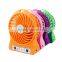 2016 new gadgets promotion battery operated fan, Desk mini fan with USB chargeable