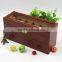 PU Leather Cosmetic Makeup Box Case