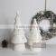 Electric Lighted Ceramic Christmas Tree with Star Carving