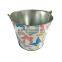 Promotional Tin Ice Bucket, Customized metal ice buckets, Galvanized iron ice bucket