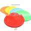 Online sale Pet Dog Toys Silicone Frisbbe Wholesale Harmless Silicon Frisbee