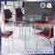 Luxury Full Glass Dining Table Used Room Furniture