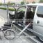Wheelchair easy loader for foldable wheelchair used for van