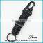 Custom LOGO paracord survival keychain with a thick firebar