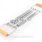 vaginal Pull Exerciser equipment Wood Handle 5 Spring Chest Expander