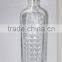 Top type glass Vodka Square Bottle