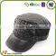 Earth Toned Colors Cool Adjustable Vintage Flat Top Military Cap