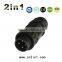 260A 4Pin IP68 Soldering Electric Cable Wire Waterproof Connector