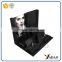 Wholesale manufacturer of exhibitor stands for shop counter and cabinet show black acrylic custom logo jewelry display stand