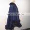 Factory Price Women Sheep Fur Hooded Cape Best Quality Supplier/OEM/ODM