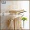 11720-ag New design zinc alloy rose gold bathroom accessory towel shelf