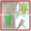 360 degree Round plastic bracket Transparent tpu back cover cell Phone accessory case For apple iphone 6 6S plus