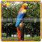 KANO5004 Decoration Life Size Fiberglass Artificial Parrot