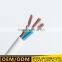 2 pin ac power cord plug pvc flexible cord