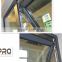 Firely aluminium profile awning window,top hung window of picture frames