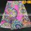 African style ankara chiffon fabric silk satin fabric SJ-031
