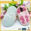 Cute butterfly design high top very comfortable baby real leather shoes