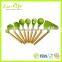 BPA Free 5pcs Set Silicone Kitchen Utensils with Bamboo Handle, Kitchenware Cooking Tool, Brush Spatula Spaghetti Turner Ladle